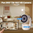 Tuya indoor security camera with night vision and motion detection