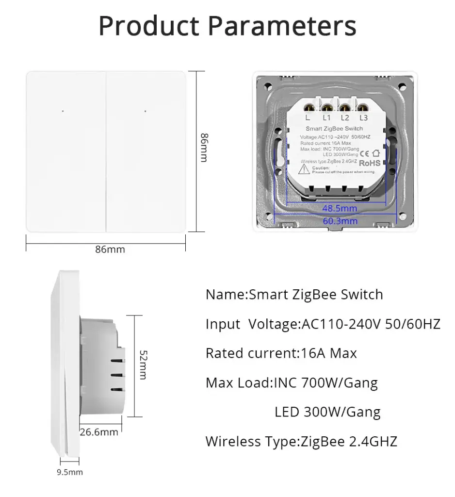 Link lighting circuit with smart home system through smart light wall switch