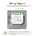 Link lighting circuit with smart home system through smart light wall switch