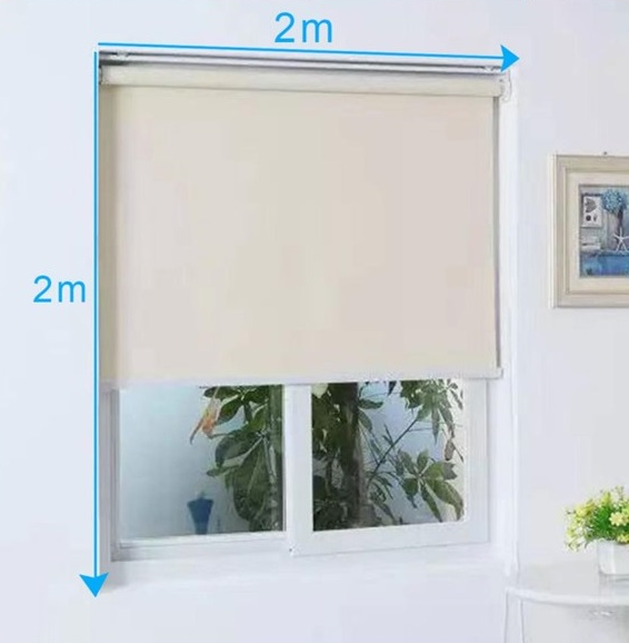 Smart tube blinds with remote control motor