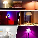 Moes Smart LED Bulb Energy Saving E27 Dimmable RGB White Bulb