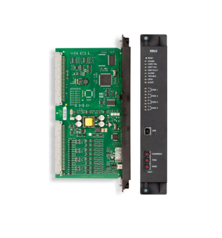 XDLC INTELLIGENT DEVICE LOOP CARD FOR MODULAR SYSTEMS, SUPPORT 252 ADDRESSABLE DEVICES