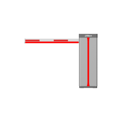 Dahua Left straight arm barrier 4 m (2 s)