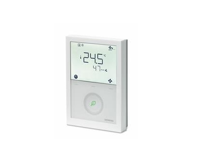 RDG260KN KNX communicating room thermostat, Fan coil (3-speed / DC fan)